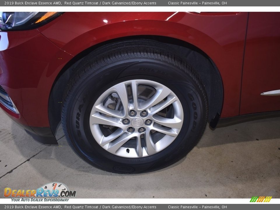 2019 Buick Enclave Essence AWD Red Quartz Tintcoat / Dark Galvanized/Ebony Accents Photo #5