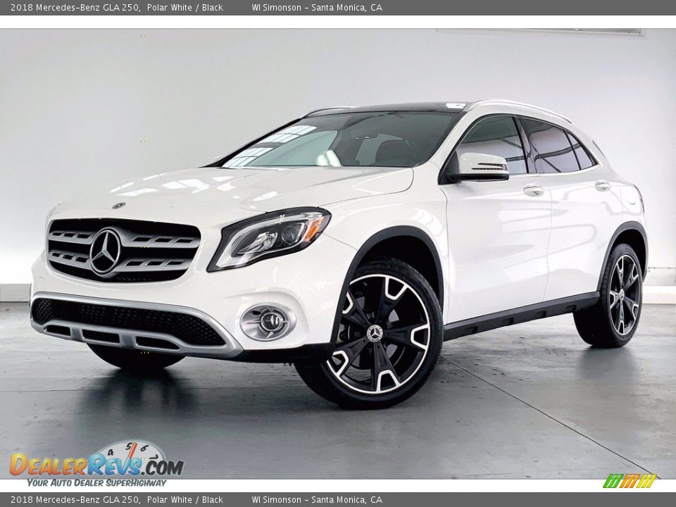 2018 Mercedes-Benz GLA 250 Polar White / Black Photo #12