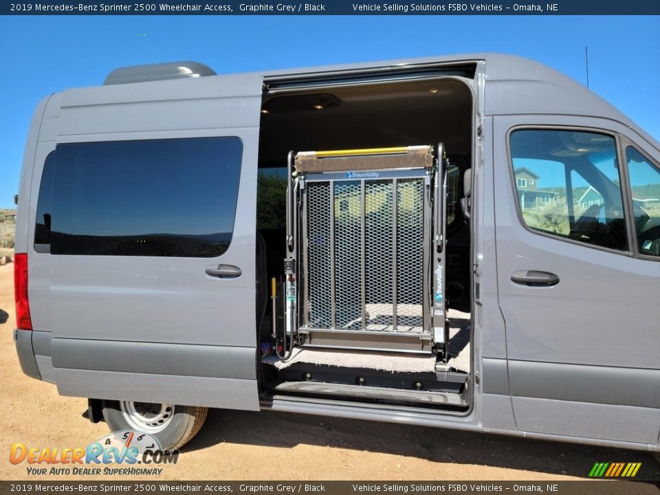 Graphite Grey 2019 Mercedes-Benz Sprinter 2500 Wheelchair Access Photo #4