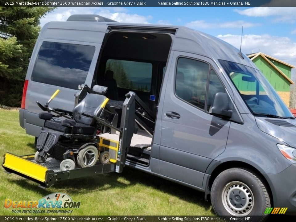 Graphite Grey 2019 Mercedes-Benz Sprinter 2500 Wheelchair Access Photo #6