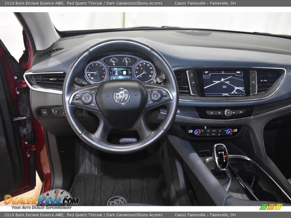 2019 Buick Enclave Essence AWD Red Quartz Tintcoat / Dark Galvanized/Ebony Accents Photo #13