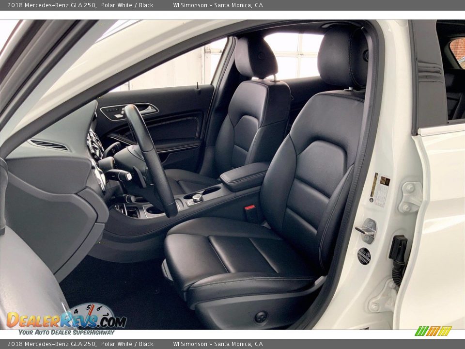 2018 Mercedes-Benz GLA 250 Polar White / Black Photo #18