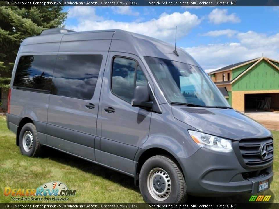 Front 3/4 View of 2019 Mercedes-Benz Sprinter 2500 Wheelchair Access Photo #11