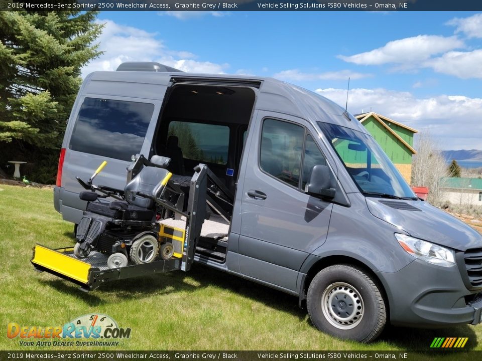 Graphite Grey 2019 Mercedes-Benz Sprinter 2500 Wheelchair Access Photo #12