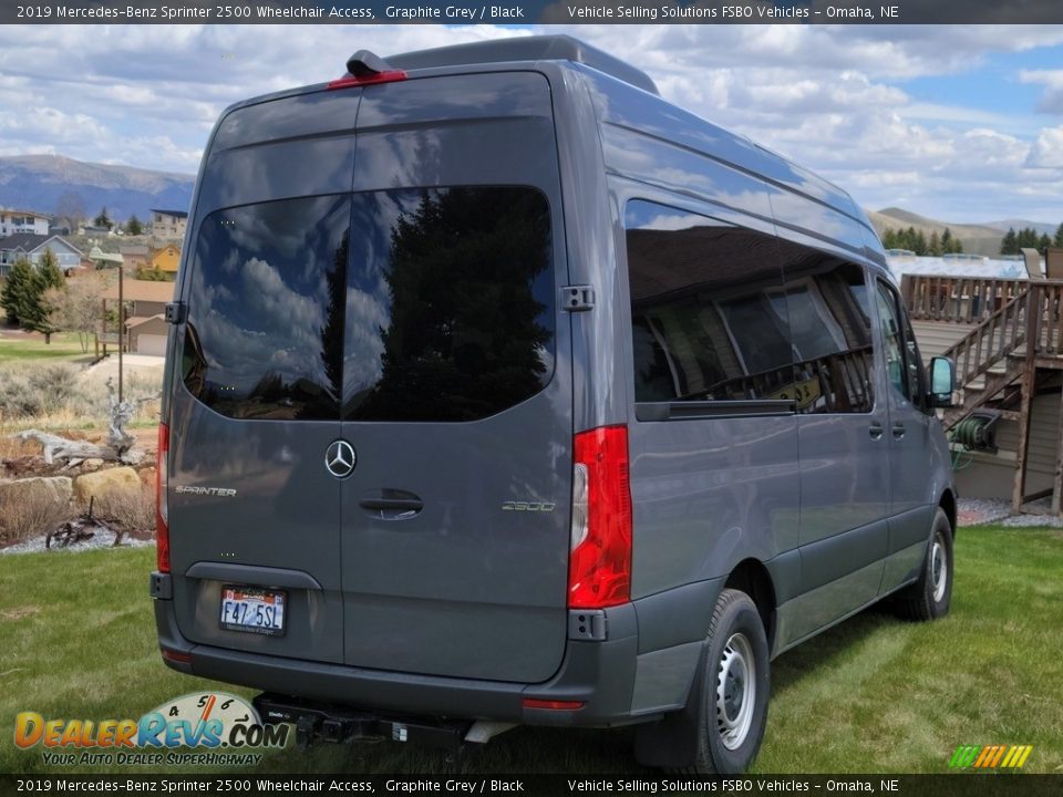 2019 Mercedes-Benz Sprinter 2500 Wheelchair Access Graphite Grey / Black Photo #13