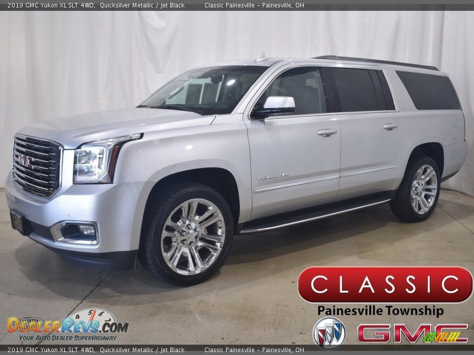 2019 GMC Yukon XL SLT 4WD Quicksilver Metallic / Jet Black Photo #1