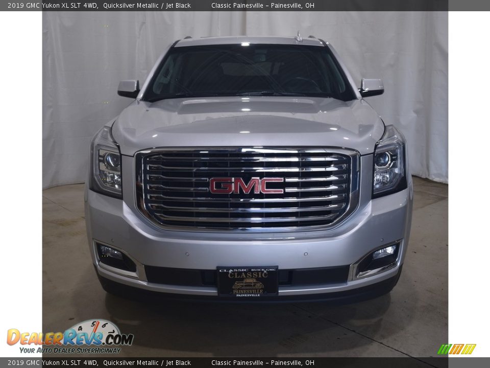 2019 GMC Yukon XL SLT 4WD Quicksilver Metallic / Jet Black Photo #4