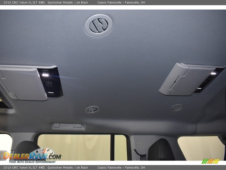 2019 GMC Yukon XL SLT 4WD Quicksilver Metallic / Jet Black Photo #11