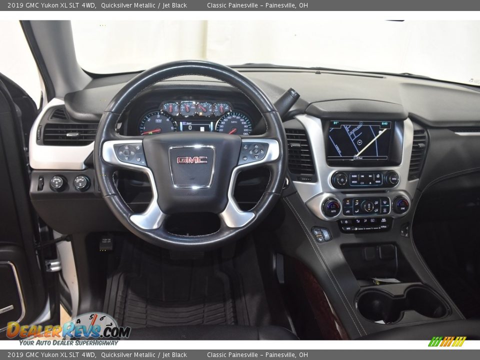 2019 GMC Yukon XL SLT 4WD Quicksilver Metallic / Jet Black Photo #15