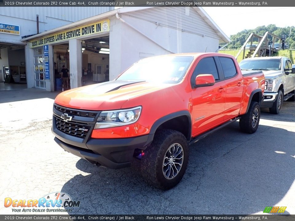 2019 Chevrolet Colorado ZR2 Crew Cab 4x4 Crush (Orange) / Jet Black Photo #1