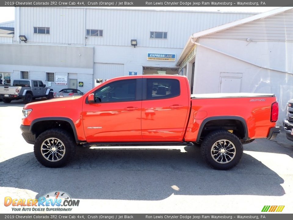 2019 Chevrolet Colorado ZR2 Crew Cab 4x4 Crush (Orange) / Jet Black Photo #2