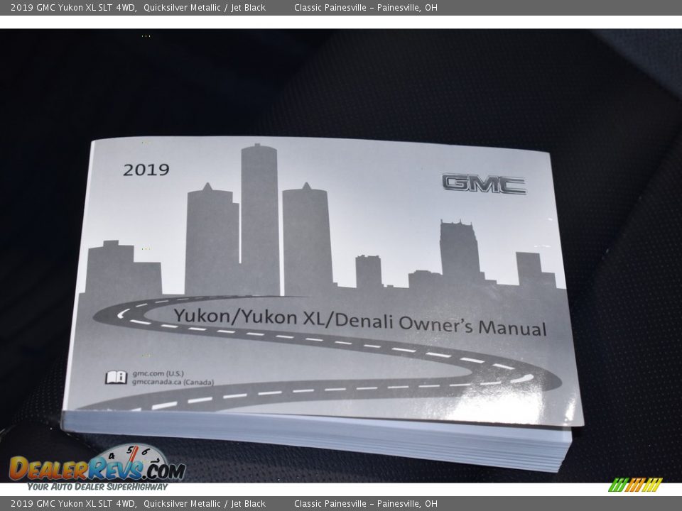 2019 GMC Yukon XL SLT 4WD Quicksilver Metallic / Jet Black Photo #19