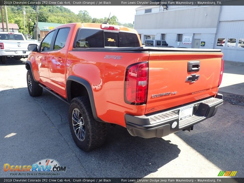 2019 Chevrolet Colorado ZR2 Crew Cab 4x4 Crush (Orange) / Jet Black Photo #3