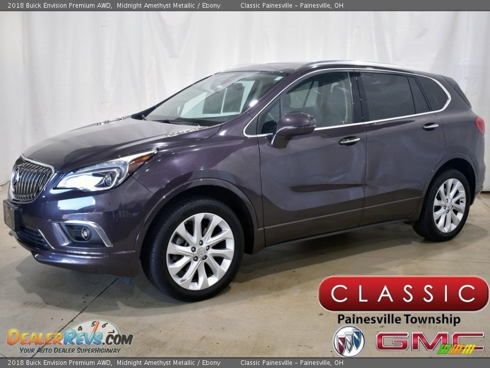 2018 Buick Envision Premium AWD Midnight Amethyst Metallic / Ebony Photo #1