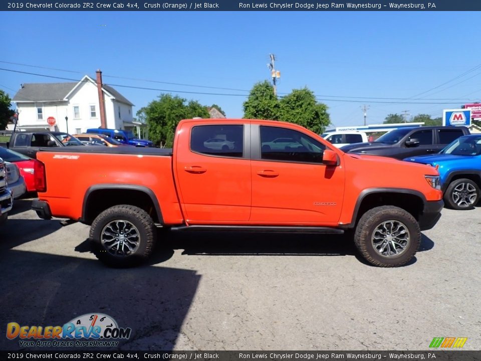 Crush (Orange) 2019 Chevrolet Colorado ZR2 Crew Cab 4x4 Photo #5