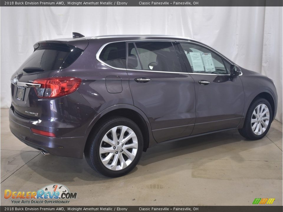 2018 Buick Envision Premium AWD Midnight Amethyst Metallic / Ebony Photo #2