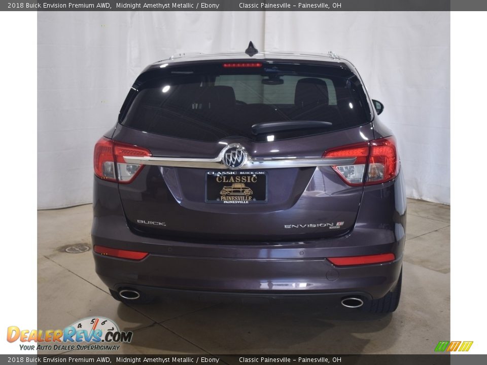 2018 Buick Envision Premium AWD Midnight Amethyst Metallic / Ebony Photo #3