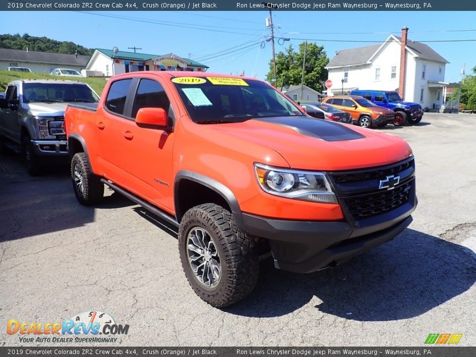 Crush (Orange) 2019 Chevrolet Colorado ZR2 Crew Cab 4x4 Photo #6