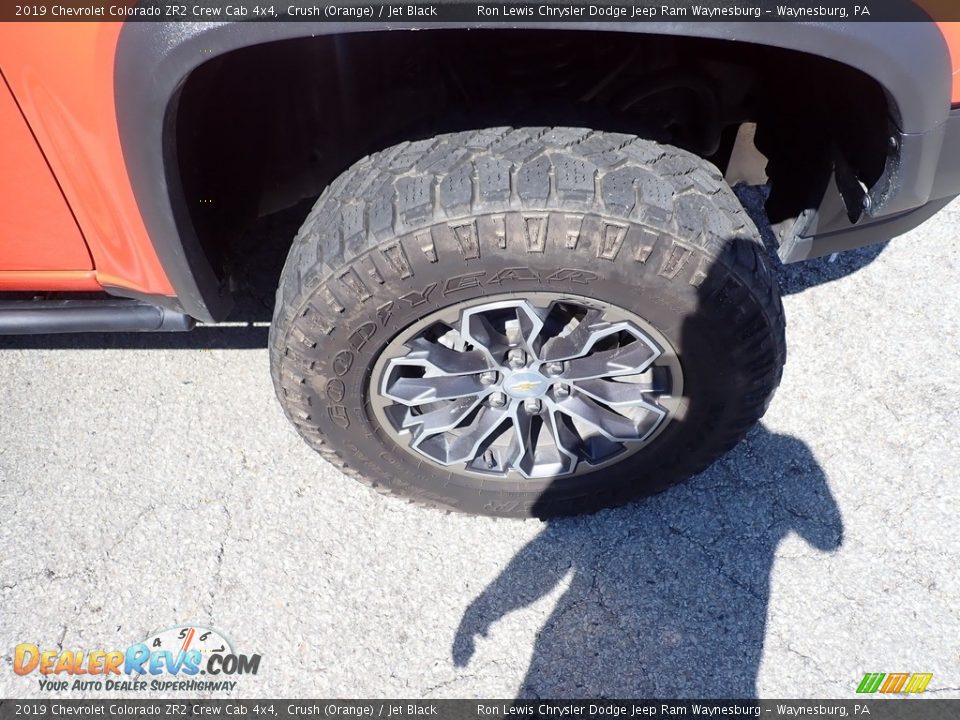 2019 Chevrolet Colorado ZR2 Crew Cab 4x4 Crush (Orange) / Jet Black Photo #8