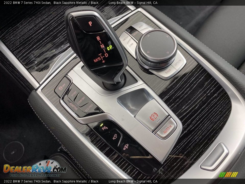 2022 BMW 7 Series 740i Sedan Black Sapphire Metallic / Black Photo #22