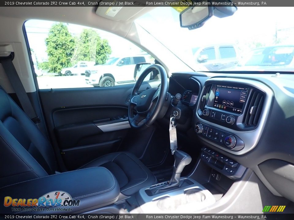 2019 Chevrolet Colorado ZR2 Crew Cab 4x4 Crush (Orange) / Jet Black Photo #10