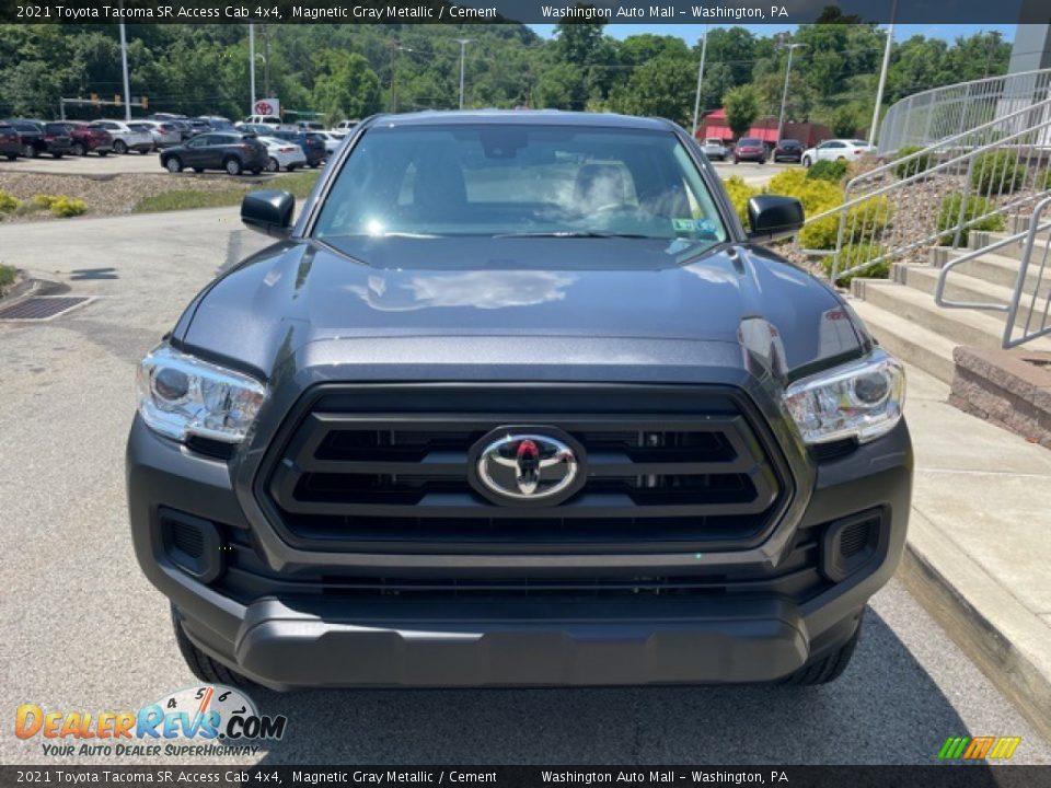 2021 Toyota Tacoma SR Access Cab 4x4 Magnetic Gray Metallic / Cement Photo #6