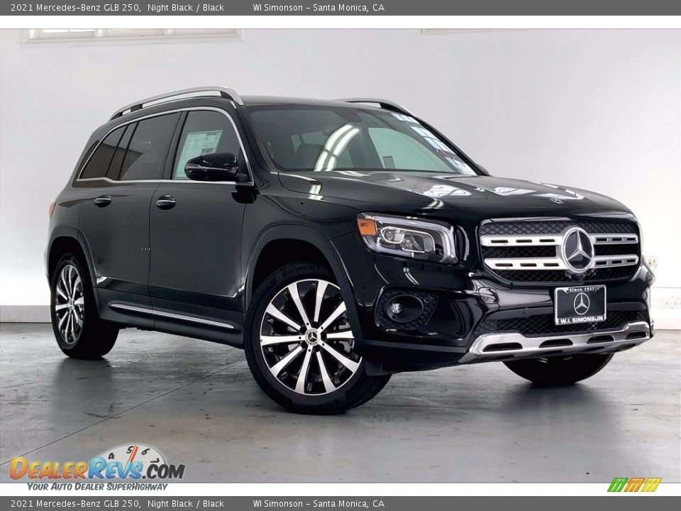 2021 Mercedes-Benz GLB 250 Night Black / Black Photo #12