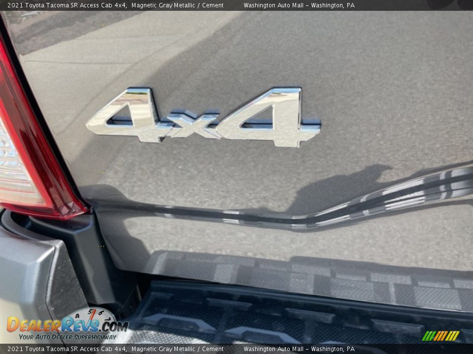 2021 Toyota Tacoma SR Access Cab 4x4 Magnetic Gray Metallic / Cement Photo #12