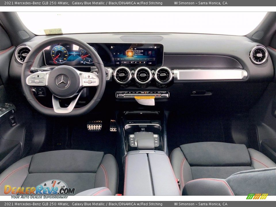 Dashboard of 2021 Mercedes-Benz GLB 250 4Matic Photo #6