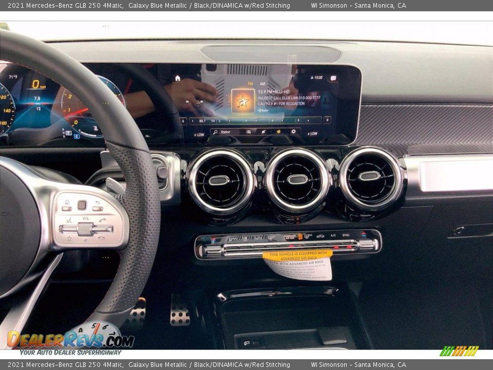 Controls of 2021 Mercedes-Benz GLB 250 4Matic Photo #7