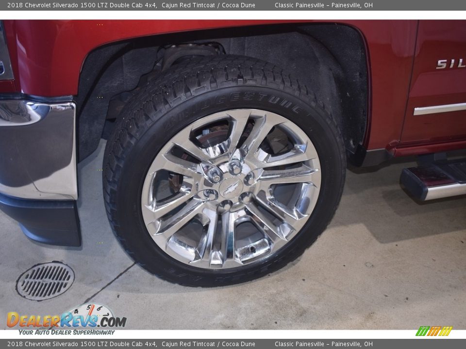 2018 Chevrolet Silverado 1500 LTZ Double Cab 4x4 Cajun Red Tintcoat / Cocoa Dune Photo #5