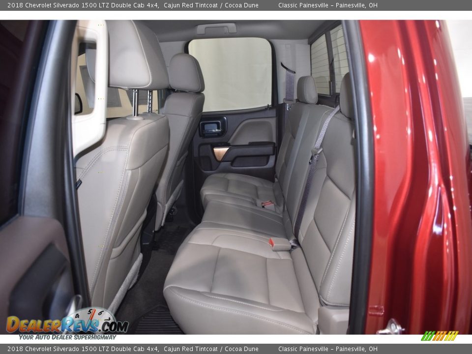 2018 Chevrolet Silverado 1500 LTZ Double Cab 4x4 Cajun Red Tintcoat / Cocoa Dune Photo #8