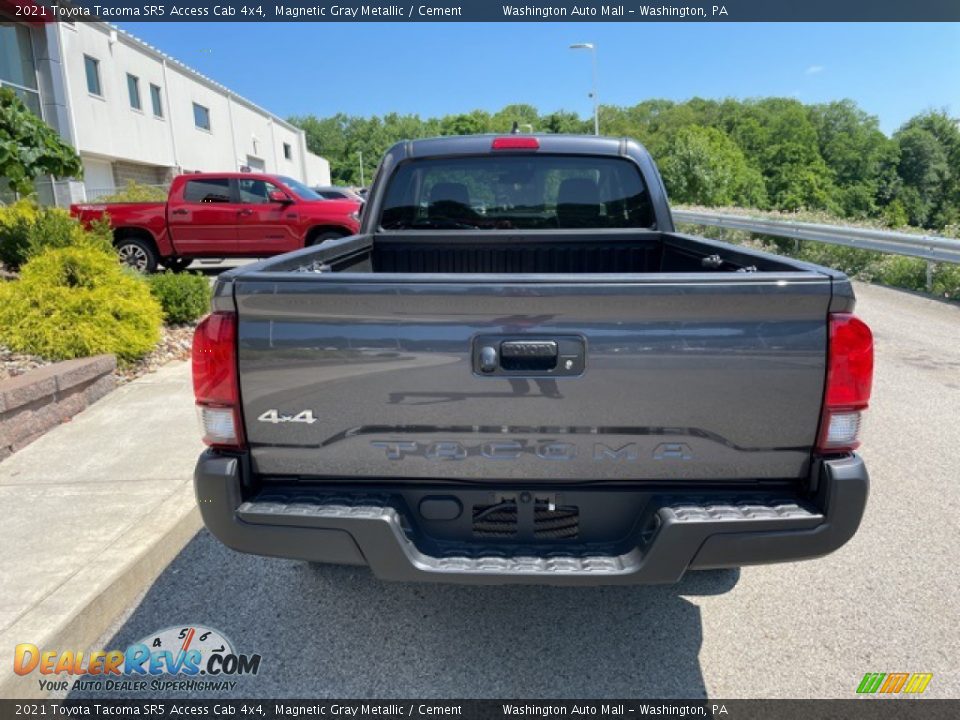 2021 Toyota Tacoma SR5 Access Cab 4x4 Magnetic Gray Metallic / Cement Photo #8