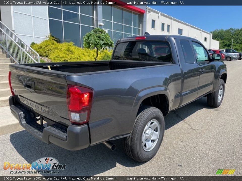 2021 Toyota Tacoma SR5 Access Cab 4x4 Magnetic Gray Metallic / Cement Photo #9