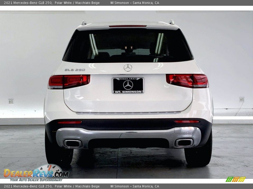 2021 Mercedes-Benz GLB 250 Polar White / Macchiato Beige Photo #3