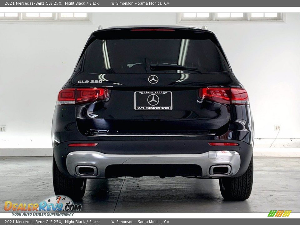 2021 Mercedes-Benz GLB 250 Night Black / Black Photo #3