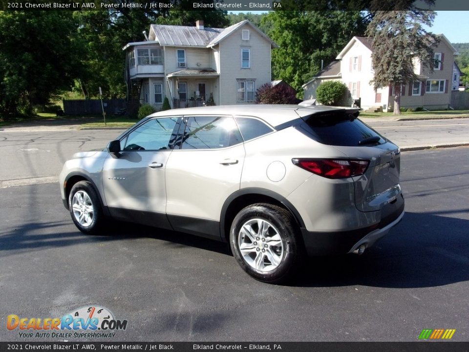 2021 Chevrolet Blazer LT AWD Pewter Metallic / Jet Black Photo #6