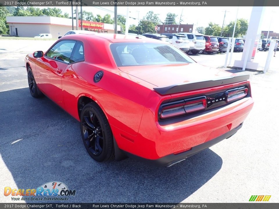 2017 Dodge Challenger SXT TorRed / Black Photo #3