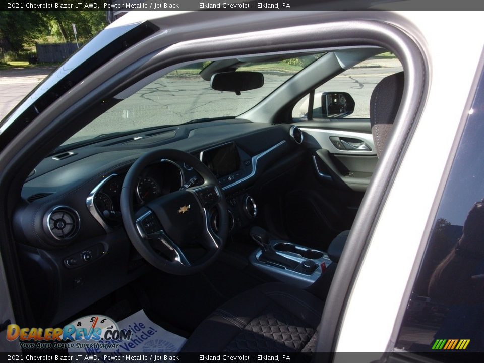 2021 Chevrolet Blazer LT AWD Pewter Metallic / Jet Black Photo #13