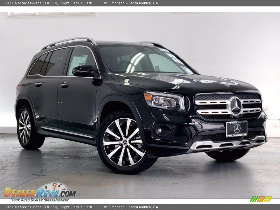 2021 Mercedes-Benz GLB 250 Night Black / Black Photo #12