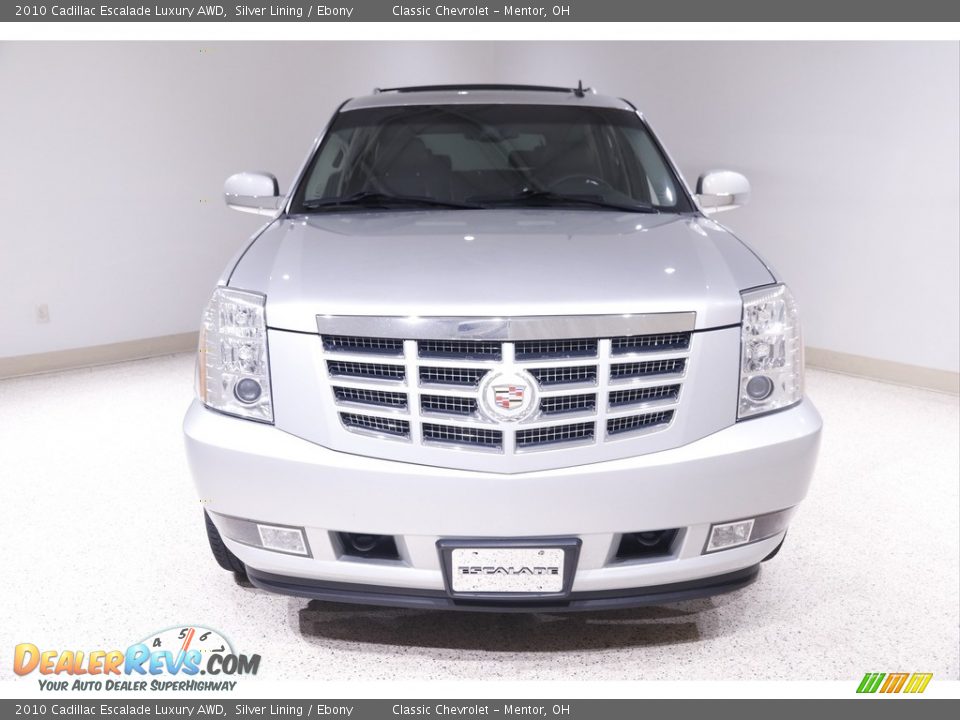 2010 Cadillac Escalade Luxury AWD Silver Lining / Ebony Photo #2