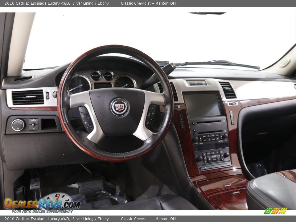 2010 Cadillac Escalade Luxury AWD Silver Lining / Ebony Photo #6