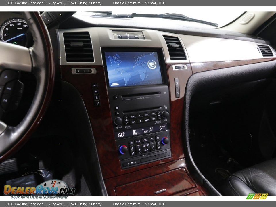 2010 Cadillac Escalade Luxury AWD Silver Lining / Ebony Photo #9