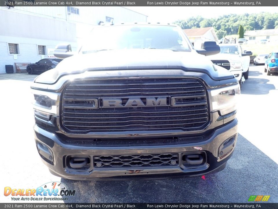 2021 Ram 2500 Laramie Crew Cab 4x4 Diamond Black Crystal Pearl / Black Photo #8