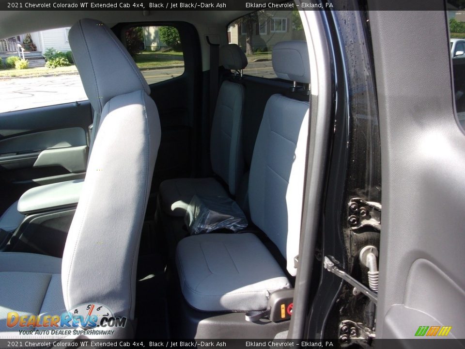 2021 Chevrolet Colorado WT Extended Cab 4x4 Black / Jet Black/­Dark Ash Photo #19