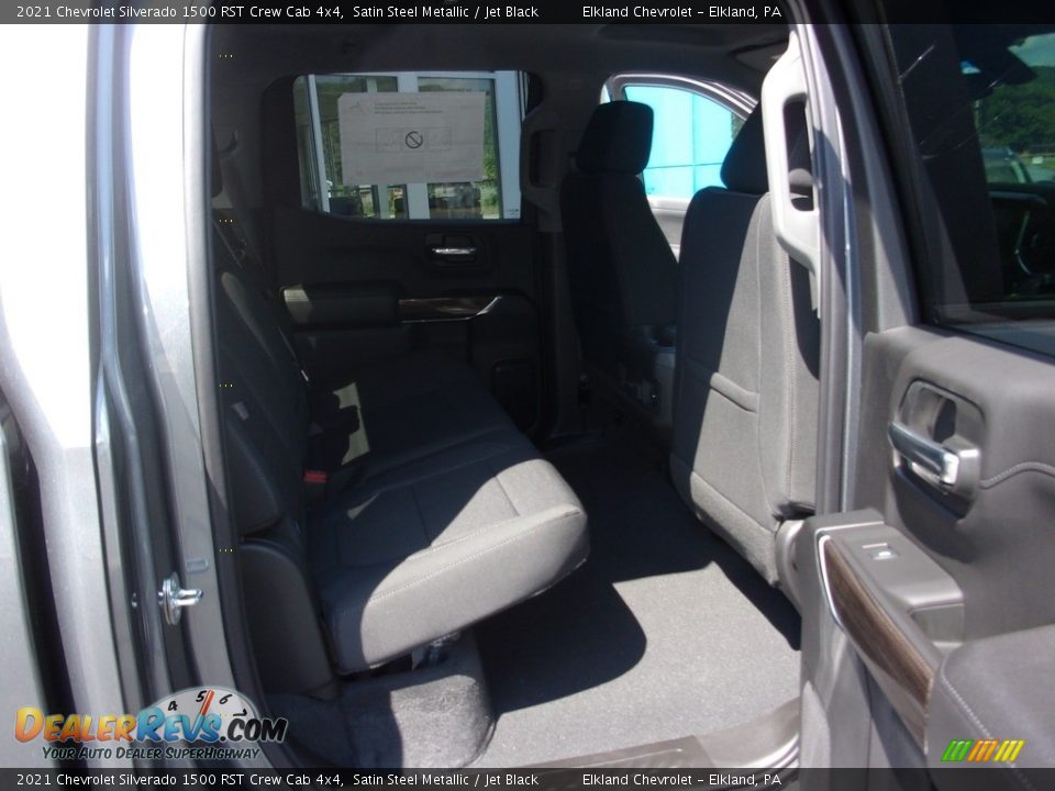 2021 Chevrolet Silverado 1500 RST Crew Cab 4x4 Satin Steel Metallic / Jet Black Photo #20