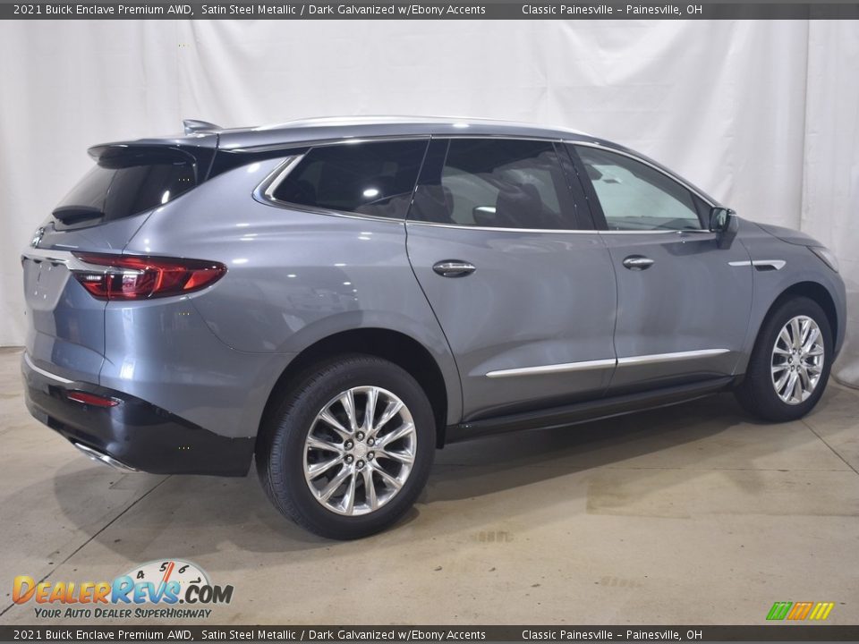 2021 Buick Enclave Premium AWD Satin Steel Metallic / Dark Galvanized w/Ebony Accents Photo #2