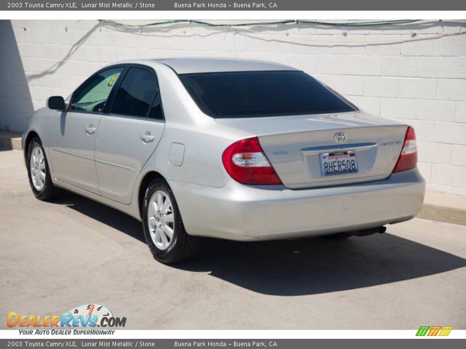 2003 Toyota Camry XLE Lunar Mist Metallic / Stone Photo #2