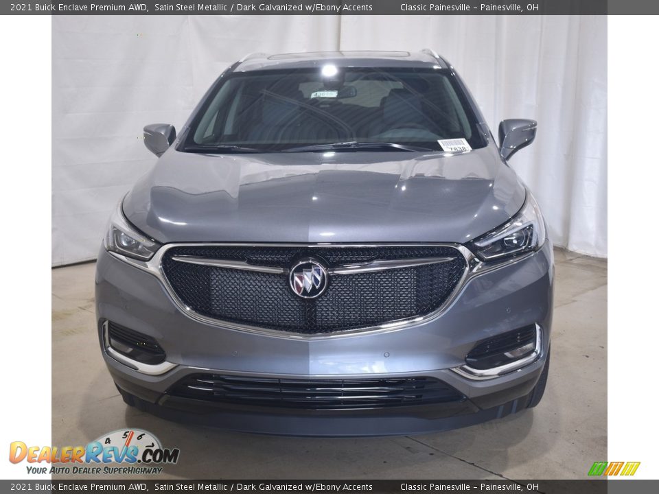 2021 Buick Enclave Premium AWD Satin Steel Metallic / Dark Galvanized w/Ebony Accents Photo #4