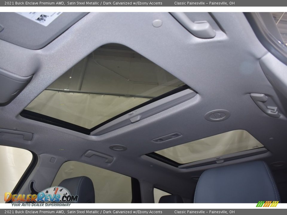 2021 Buick Enclave Premium AWD Satin Steel Metallic / Dark Galvanized w/Ebony Accents Photo #6